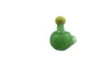 Hand Blown Glass Smoking Color Pipe Length: 3.94"