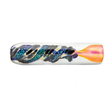 Heavy Dichro Fumed Worked Chillum