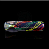 Heavy Fumed Frit Rasta Chillum