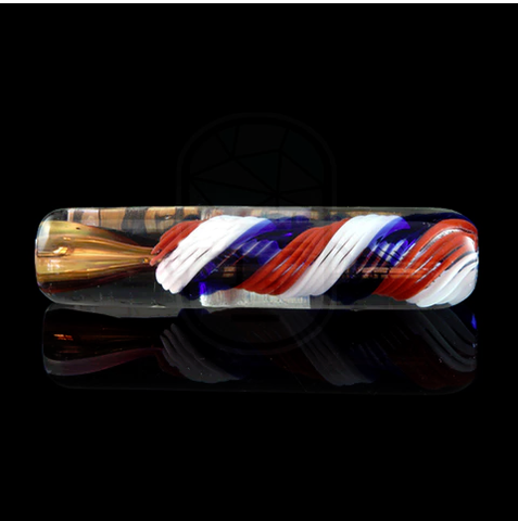 Heavy Fumed USA Cane Chillum