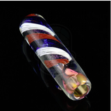 Heavy Fumed USA Dichro Cane Chillum