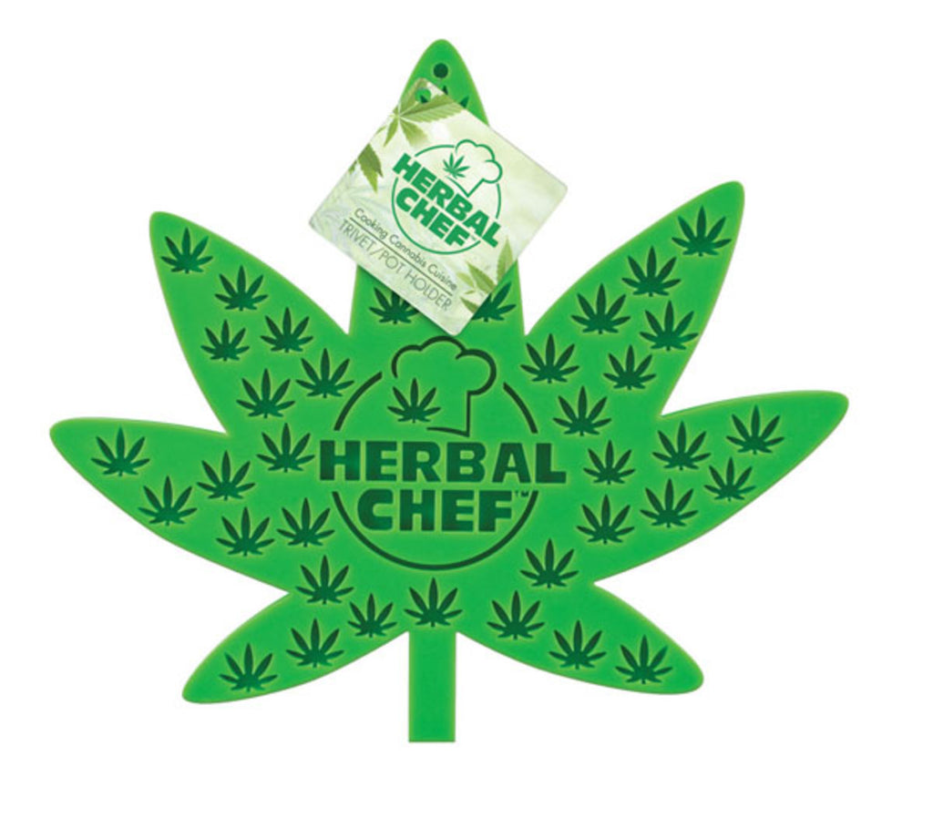 1-  Herbal Chef Silicone Trivet/ Pot Holder - Green Eggs