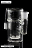 Inset Honeycomb Disc Glass Ashcatcher with 90 Degree Joints