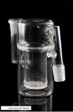 Inset Honeycomb Disc Glass Ashcatcher with 90 Degree Joints