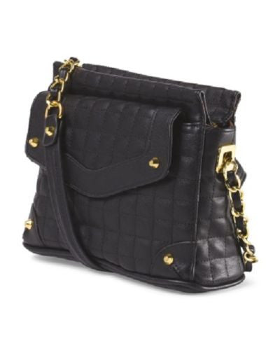 Jessica Simpson Carlyle Cross Body 50",7.25", 9.25", Black, Medium, non leather