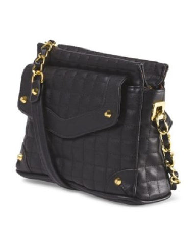 Jessica Simpson Carlyle Cross Body 50",7.25", 9.25", Black, Medium, non leather