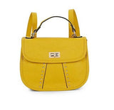 Kensie Convertible Faux Leather Bag in Dijon