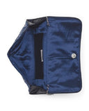 La Regale Sequin American Flag Clutch 11", 5.5", Beaded, Multi-Color, Small