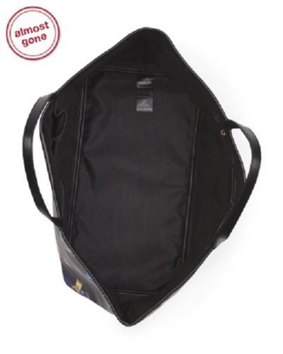 Like Dreams Gemstone Tote 13",21.5",Dual Handles,Large,Multi-Color,faux leather