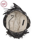 Madden Girl Flirty Fringe Tote (Black) 10", 13.5", 38",Medium, Messenger & Cross