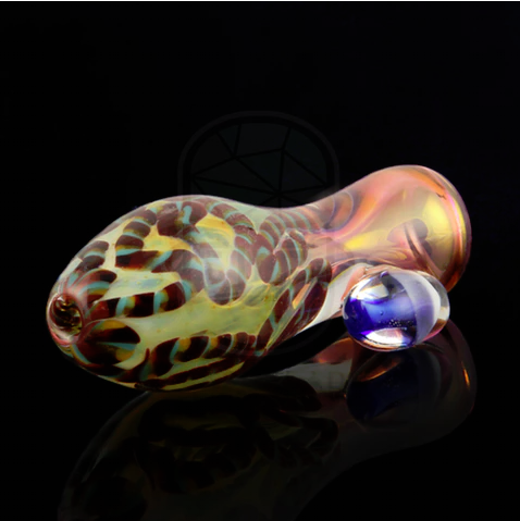 Mushroom Pot Belly Fumed Chillum