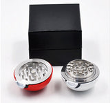 New 3 Parts Pokeball Grinder Poke Mon Ball Zinc Alloy Tobacco Herb Grinder Pocket Monster Tobacco Grinder Crusher Smoking Sets