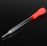 1-pcs Newest 10ML Clear Glass Pipette Pipet Dropper With Red Rubber Cap For Dispensing Liquids Medicine Dropper Schools, Labs and  Supplies