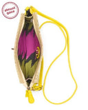 Nila Anthony Cross Body With Lock Detail Pic 10", 44", 5", Medium, Yellow,