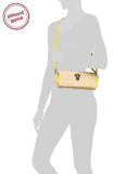 Nila Anthony Cross Body With Lock Detail Pic 10", 44", 5", Medium, Yellow,