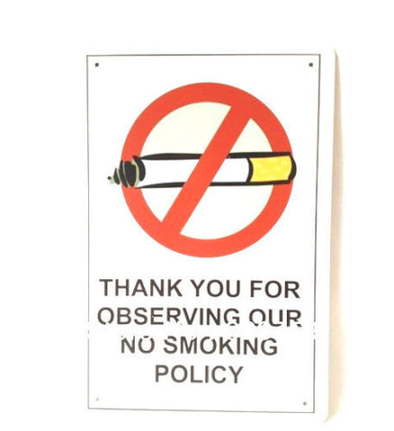 No Smoking Painting Tin Sign Bar Pub Home Wall Decor Retro Metal Art Poster