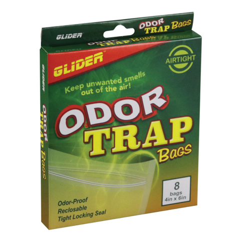 Odor Trap Smell Proof Bags - 4x6 - 8pc Box