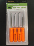 Pittsburgh 4 PC Mini Pick & Hook