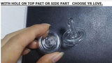 1-pc Quartz Carb Cap Fit Quartz Banger Nail 3mm&4mm,14mm&19mm Length 50.5mm Cup Dia 28.2mm Quartz Banger Carb Cap