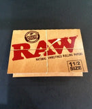 Raw Natural Unrefined Classic Rolling Papers Size 11/2"