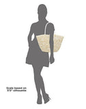 Saks Fifth Avenue Metallic Straw Tote
