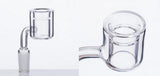 1-pc Set of 2 XXL Quartz Thermal Banger+Bubble carb cap 10mm 14mm 18mm Double Tube Quartz Thermal Banger Nail PukinBeagle thermal P Banger