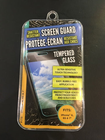 Shatter Resistant Screen Guard For Iphone 7 6s 6 5 5s Galaxy S7 and S6