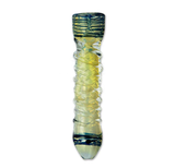 Silver Fumed Color Wrapped Chillum
