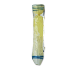 Silver Fumed Color Wrapped Chillum
