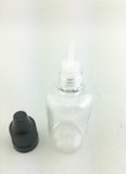 5PCS 10ml & 20ml Small All Purpose Plastic Bottle With Cap Perfect For E-Juice