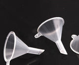 10pcs- Small Repackaging Perfume Packing Mini Funnel