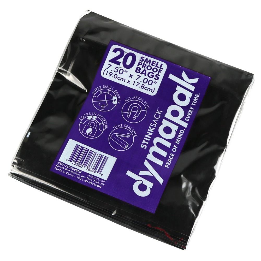 Smell Proof Bags - 12 Ounce - Clear or Black - 20pc