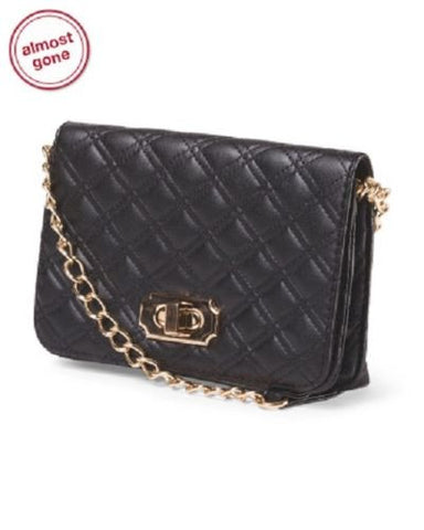Sopressa Quilted Bag With Chain