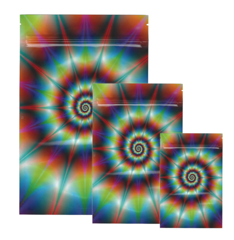 Stealth Smell Proof Bags - Tie Dye - Various Sizes