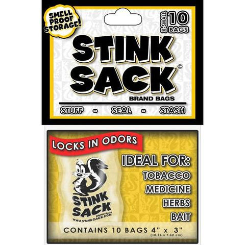 Stink Sack Smell Proof Storage Bags - BLACK - Various Sizes & Quantities