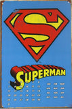 1-pc Superman Logo DC Comics Tin Sign Comic Book Superhero Man Cave Clark Kent