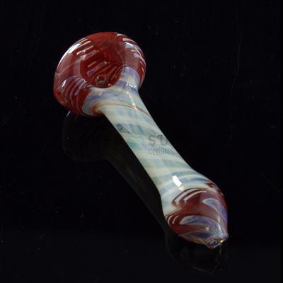 Surface Fumed Color Head and Mouth Wrap-n-Rake Spoon