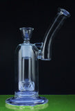 "The Daily Driver" Showerhead Perc Glass Bubbler Pipe