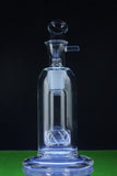 "The Daily Driver" Showerhead Perc Glass Bubbler Pipe