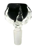 Thick dragon claw male and famale joint glass bowl for glass bongs water pipes 14.4mm & 18.8mm