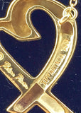 Tiffany & Co. Paloma Picasso 18K Yellow Gold Loving Heart Necklace
