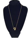 Tiffany & Co. Paloma Picasso 18K Yellow Gold Loving Heart Necklace