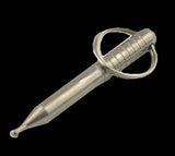Titanium Dabber Material: Grade 2 Titanium Grooves For Grip Polished Easy to Clean Surface