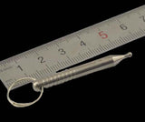 Titanium Dabber Material: Grade 2 Titanium Grooves For Grip Polished Easy to Clean Surface