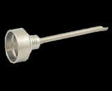 Titanium Nail 18mm Carb Cap with One Hole 89mm Dabber Titanium Nail Domeless Nail GR 2 Nail High Quality