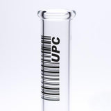 UPC 12" Clear Beaker Water Pipe