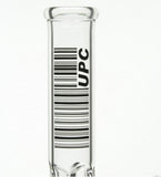 1-pc UPC Straight Tree Percolater Water Pipe