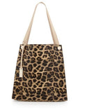 URBAN ORIGINALS WONDER LEOPARD - PRINT TOTE BAG, TAN