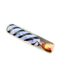 Ultra heavy color changing purple slime and black chillum with gold and silver fuming