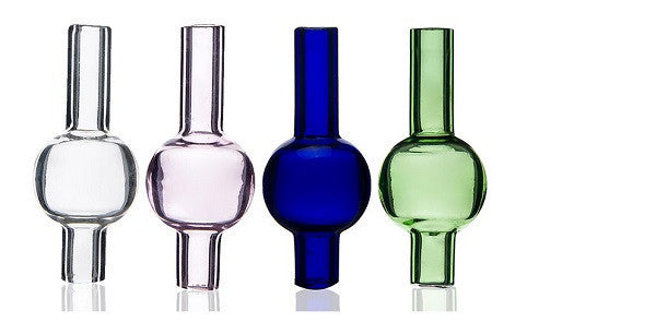 1-pc Universal Colored glass bubble carb cap round ball dome for XL thick Quartz thermal banger Nails glass water pipes, dab oil rigs